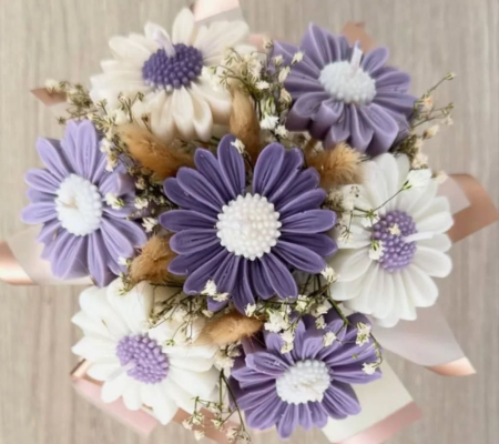 Candele artigianali eleganti