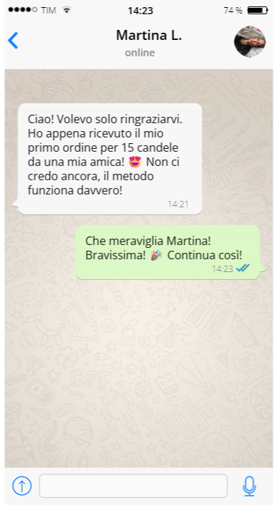 Risultato WhatsApp 1