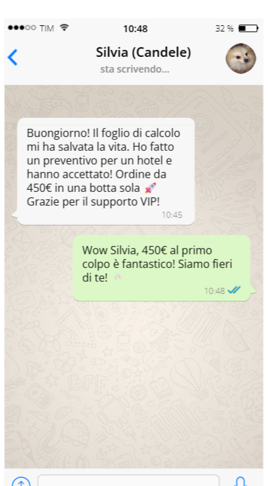 Risultato WhatsApp 2